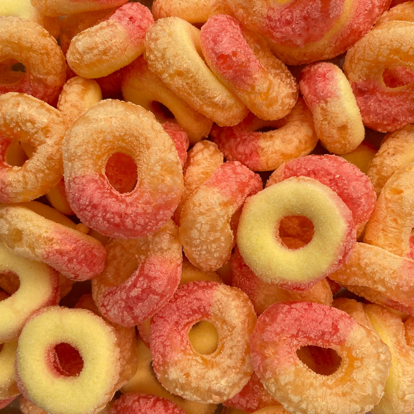 Freeze Dried Peach Rings