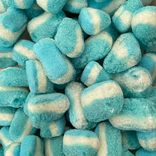 Freeze Dried Blue Raspberry Slices