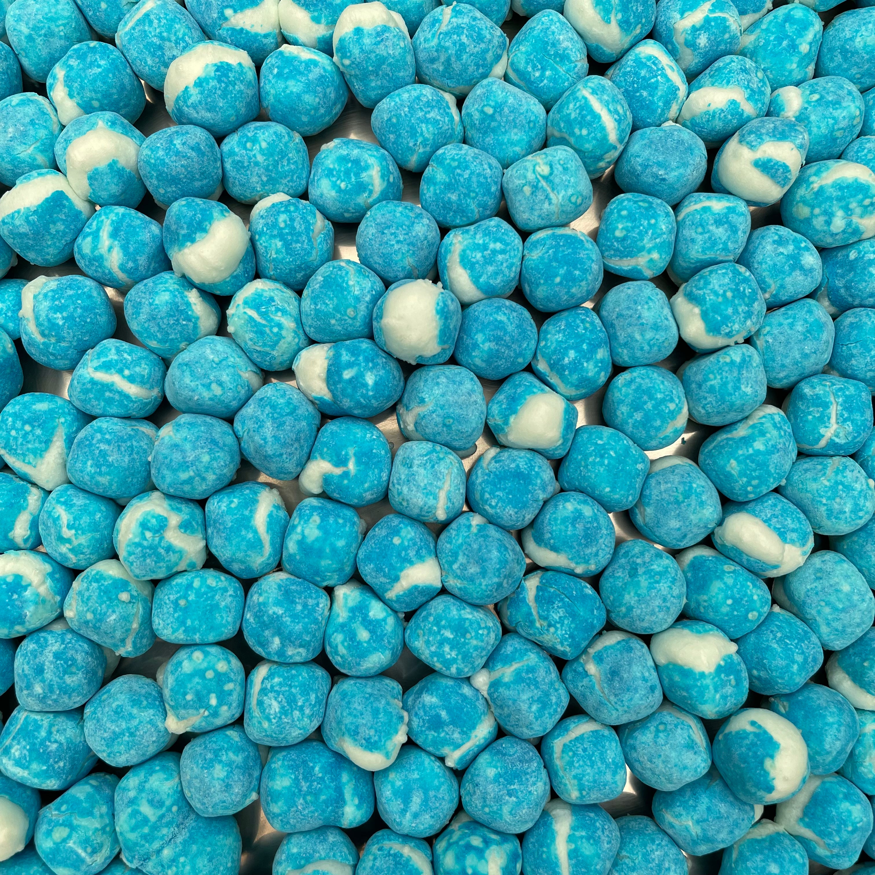 Freeze Dried Blue Raspberry Bon Bons – Cool Candy