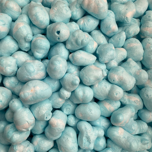 Freeze Dried Blue Raspberry Salt Water Taffy