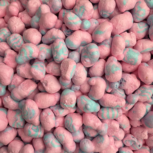 Freeze Dried Cotton Candy Salt Water Taffy