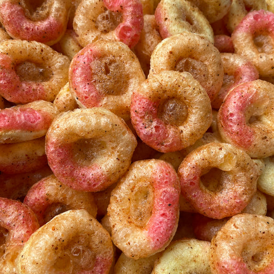 Freeze Dried Chamoy Peach Rings